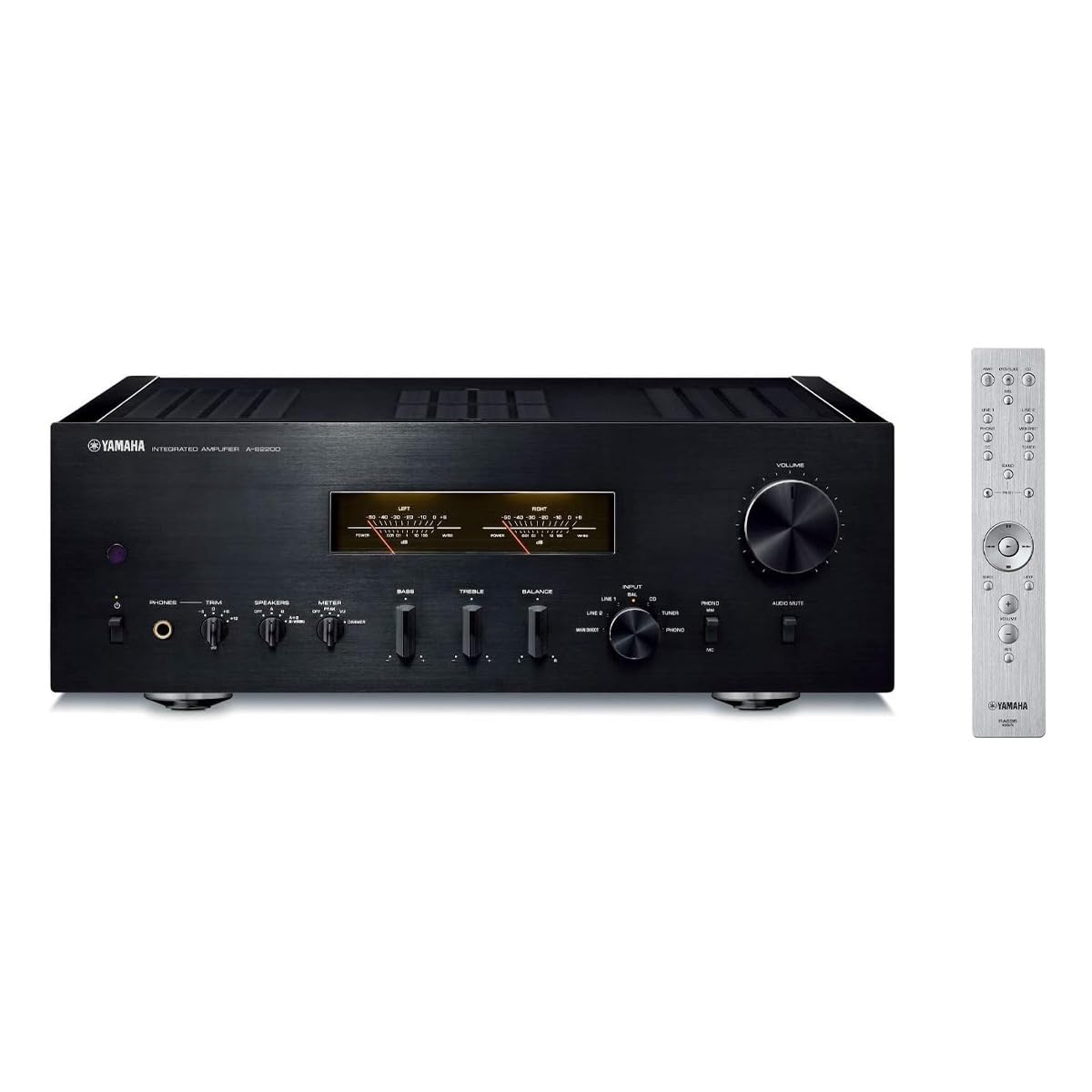 Yamaha Audio A-S2200BL Integrated Amplifier (Black)