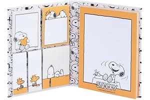 Grupo Erik Snoopy Sticky Notes Set: Essential Office Supply for Snoopy Enthusiasts