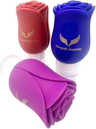 -Botellas de aseo de viaje de 3 onzas - Contenedores de viaje para artículos de aseo personal a prueba de fugas - Botellas de aseo - Contenedores de