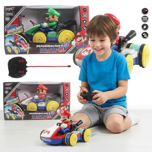 GHAZAL Super Mario Kart 8 Mario Anti-Gravity Mini RC Racer