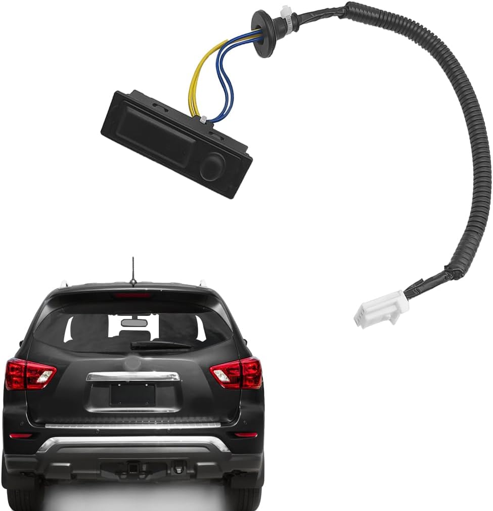Rear Liftgate Trunk Open Release Switch Compatible with Nissan Pathfinder 2013 2014 2015 2016 2017 2018 2019 Hatch Button Trunk Latch Tailgate Lid Switch 25380-3JA0A