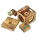Vegas Baby: Soma Cube Dice Puzzle - Handmade & Organic 3D Brain Teaser Wooden Puzzle for Adults from SiamMandalay with SM Gift Box(Pictured)