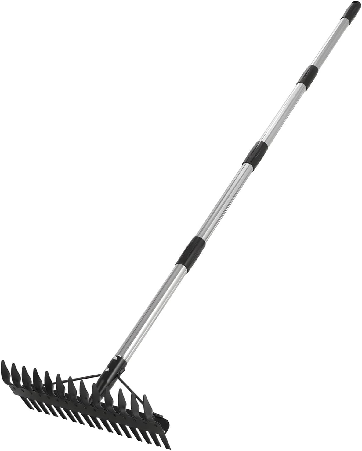 Multipurpose Stainless Steel Implement Ideal for Grass Cutting and Waste Collection in Residential Gardens Friendly Garden Tool