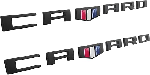 Miniatura 3 de Camaro ZL1 - Emblema de 2 unidades, color negro, juego de 2 emblemas de repuesto para Chevrolet Camaro