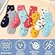 Utensilsto 8 Paar Socken Damen 35-38 Lustige Socken Bunte Damensocken mit Tier Motiv Witzige Cartoon Baumwollsocken Geschenke für Frauen Katzenliebhaber Geschenkideen