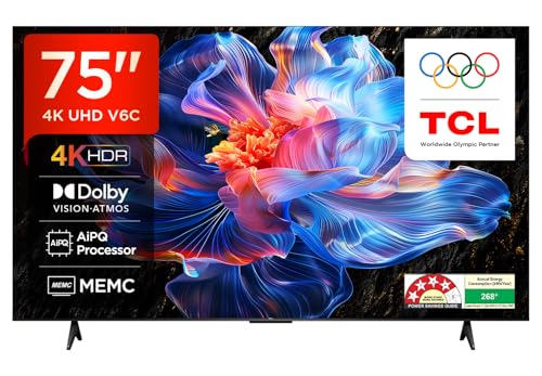 TCL 189 cm (75 inches) Metallic Bezel Less Series 4K Ultra HD Sma...