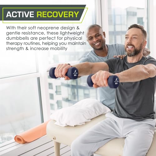 Image of ProsourceFit Neoprene Dumbbell Coated for Non-Slip Grip