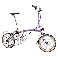 LITEPRO 折りたたみ自転車 パープル 16インチ Amazon | Litepro 16インチ 外9速折りたたみ自転車 横ハンドル/M