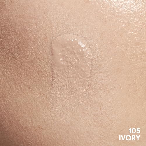 Image of COVERGIRL Clean Invisible Foundation Makeup, Dewy & Glowy Natural Finish, Buildable Coverage, Skin-Like Smooth Look, Vegan, Ivory, 1oz (Pack of 2)
