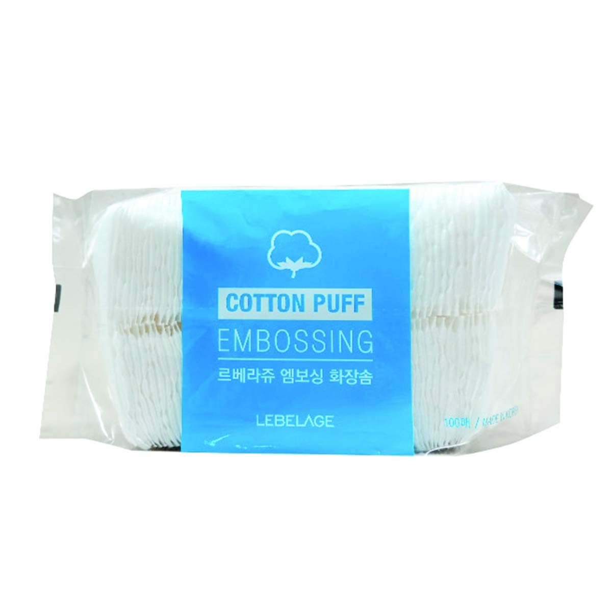 LEBELAGE Kabartma Dokulu Hafif Peeling Etkili%100 Pamuk Cotton Beauty Embossing