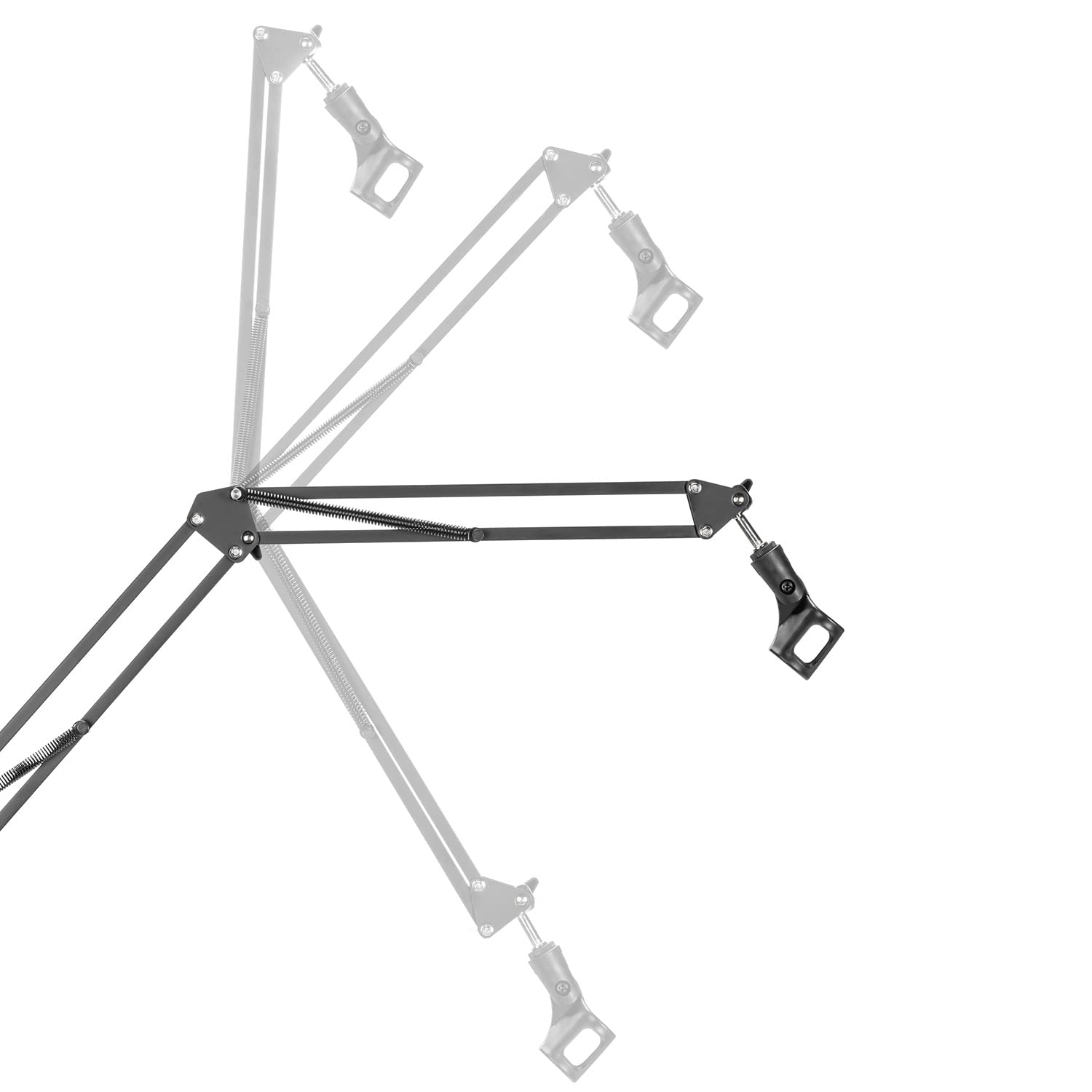 RS164 All-in-One Supporto Treppiede Professionale Supporto da tavolo per monitor 17-32", microfono, fotocamera e proiettore Supporto per treppiede da studio VESA 75x75 100x100