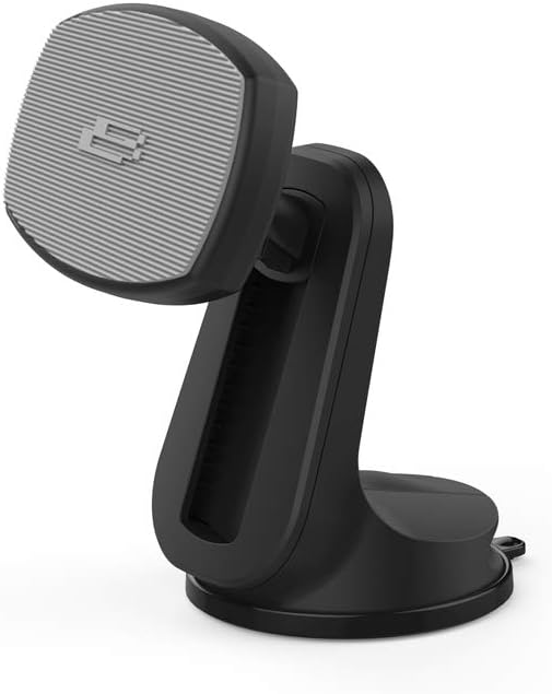 Bracketron BT2-653-2 PwrUp Qi Magnet Mount, Wireless Car Charger Phone Dash and Vent Mount for Samsung Galaxy S9 S8+ S7 Edge Note 9 iPhone Xs Max XR X 8 Plus Google LG with Wireless Charging (Black)