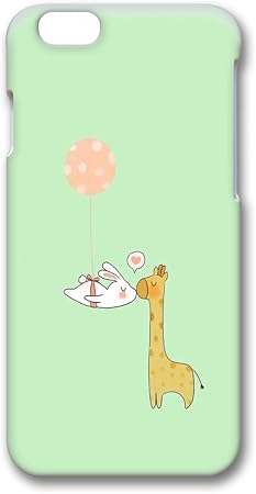 Amazon Iphone 6 Plus ケース かわいい 人気 おしゃれ うさぎとキリンのキース グリン 萌え イラスト ケース カバー 通販