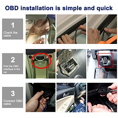 Cable OBD2 a USB de 5V 2A ideal para alimentar la cámara de salpicadero sin descargar batería 5