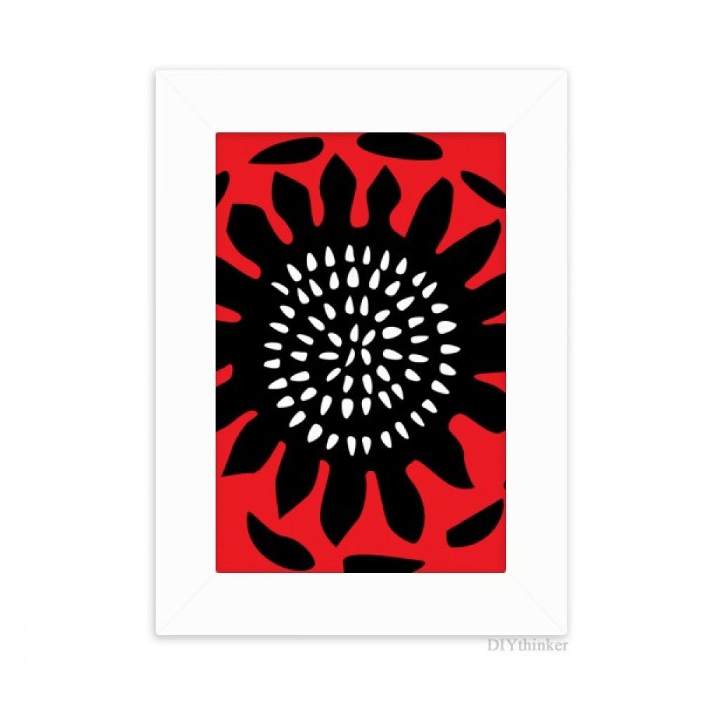 Cadre photo tournesol pour decoration salon et bureau Mexique 5x7