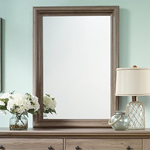 Sauder Harbor View Mirror, Salt Oak