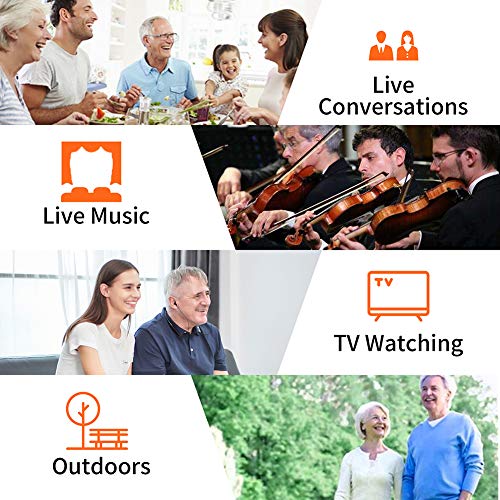 Maihear Rechargeable Hearing Amplifiers To Aid For Tv Watching, Digital Wireless Headphones Sound Device For Seniors Adults, Noise Cancelling, Gifts For Father And Mother #TOP5