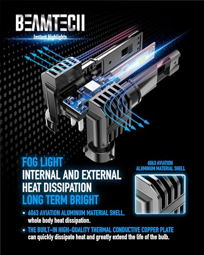 Image of BEAMTECH H11 Fog Light Bulb H8 H9 Fog Replacement