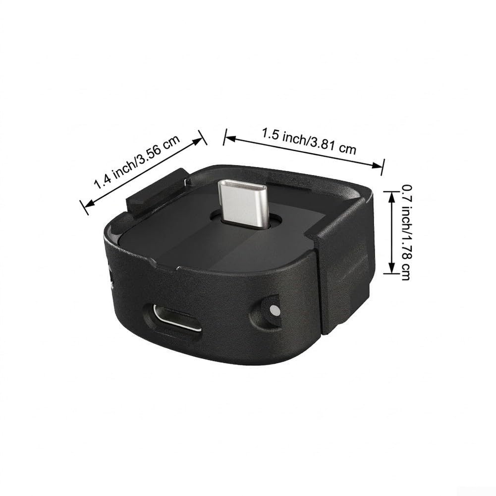 Base Adaptador para carga Magnética Aluminio para Insta360 Base