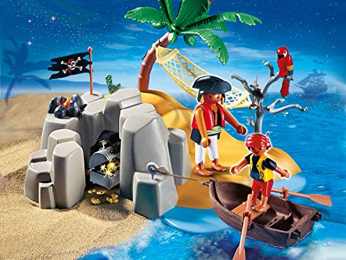 Preisvergleich Produktbild PLAYMOBIL® 4139 - Kompaktset Pirateninsel