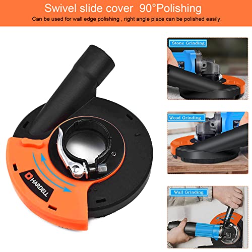 Hardell Angle Grinder Dust Shroud, Dust Shroud For Angle Grinder 4/4.5/5 Inch Universal Surface Grinding Shroud (125Mm) #TOP4