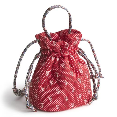 Vera Bradley Premium Cotton Tilden Drawstring Crossbody