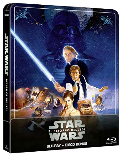 Star Wars Ep VI: El retorno del Jedi (Edici�n remasterizada) - Steelbook 2 discos (Pel�cula + Extras) [Blu-ray]