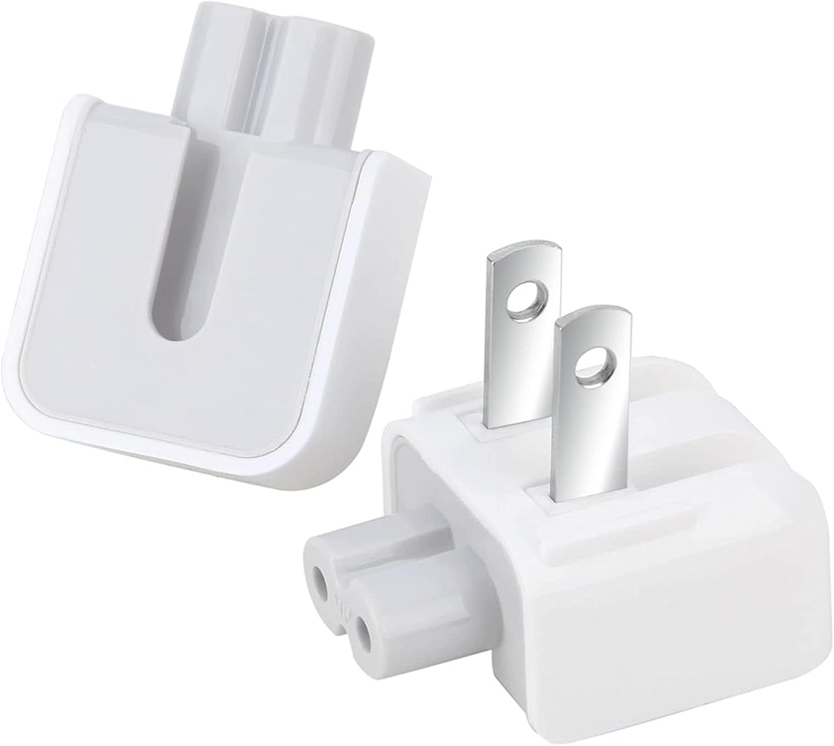 2-Pack US Duckhead Wall Plug Replacement for Apple MacBook Charger – Foldable AC Power Adapter Plug Compatible with MacBook Pro/Air, iPad
