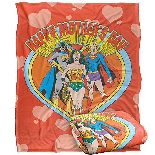 JUSTICE LEAGUE Coperta super morbida al tatto 152 x 127 cm