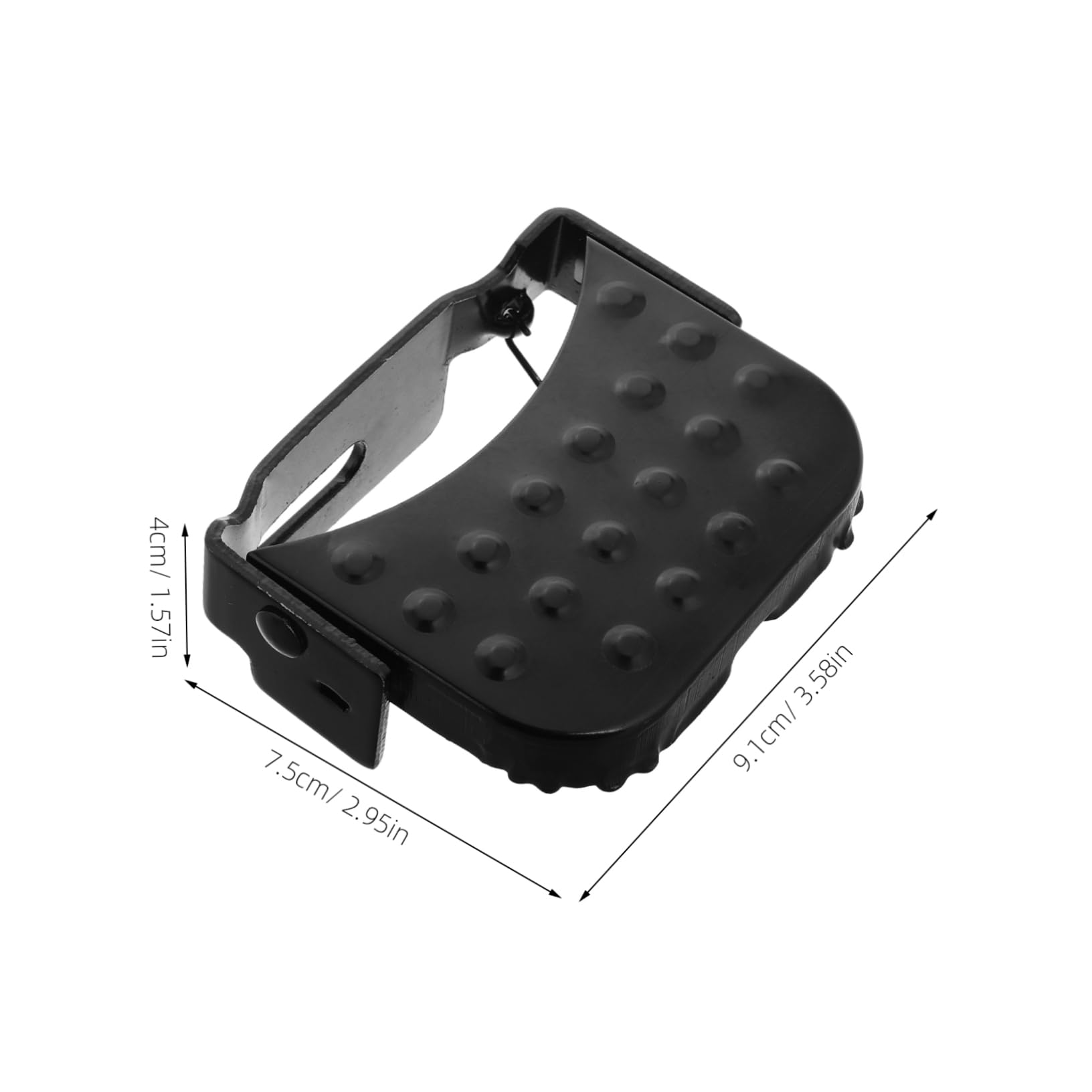 GLEAVI Mountain Bikes E-bikes Motorcycles Metal Foldable Pedals Rear Footrests for Adult Road Cycling Accessory