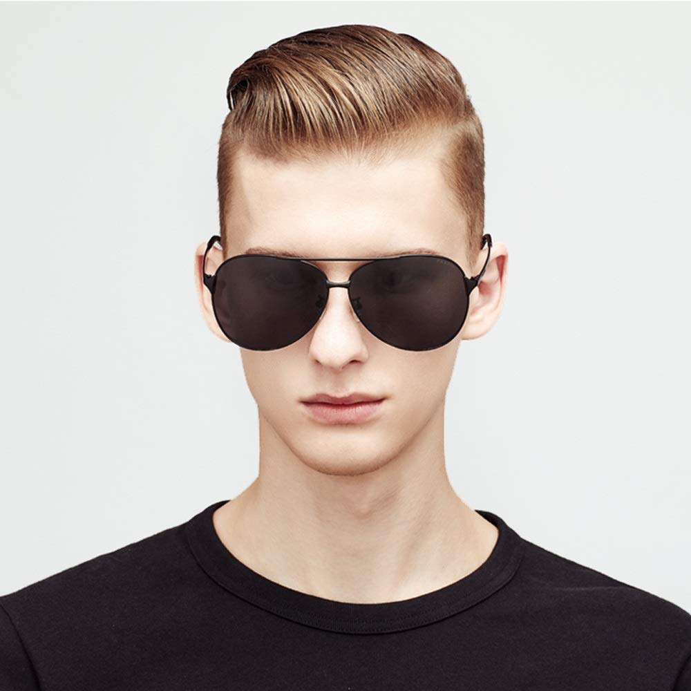 Sonnenbrillen Herren, Herren Fahren Polarisierte Sonnenbrillen Sport Sonnenbrillen Golfbrillen, Multi-Color Optional (Farbe : Gray Piece)