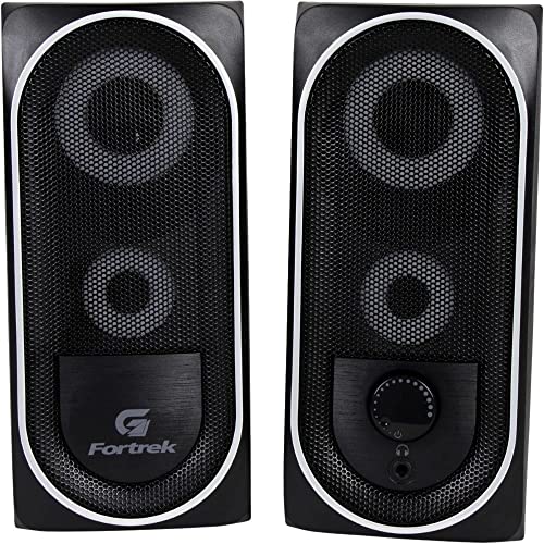 Caixa de Som Multimídia Gamer Black Hawk RGB Fortrek