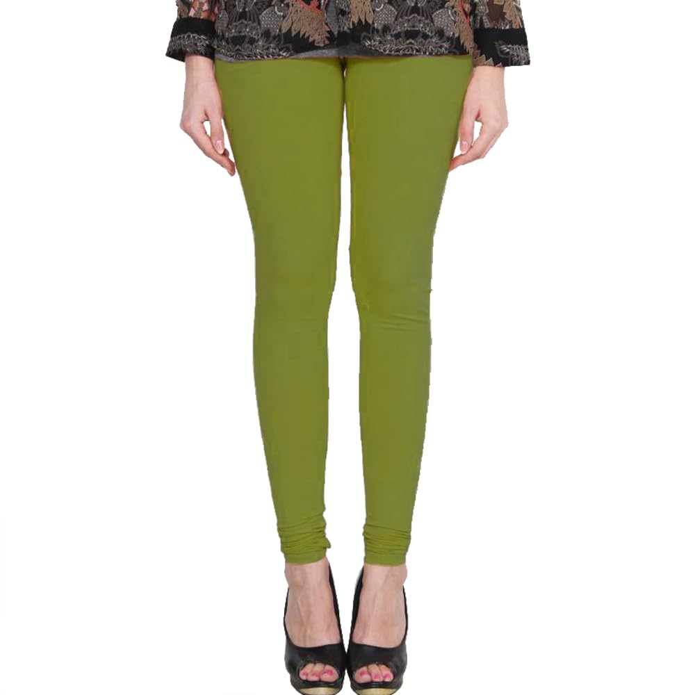 shafista Women Regular Fit Cotton Lycra Stretchable Churidar Leggings (Size-3XL)-picture-31