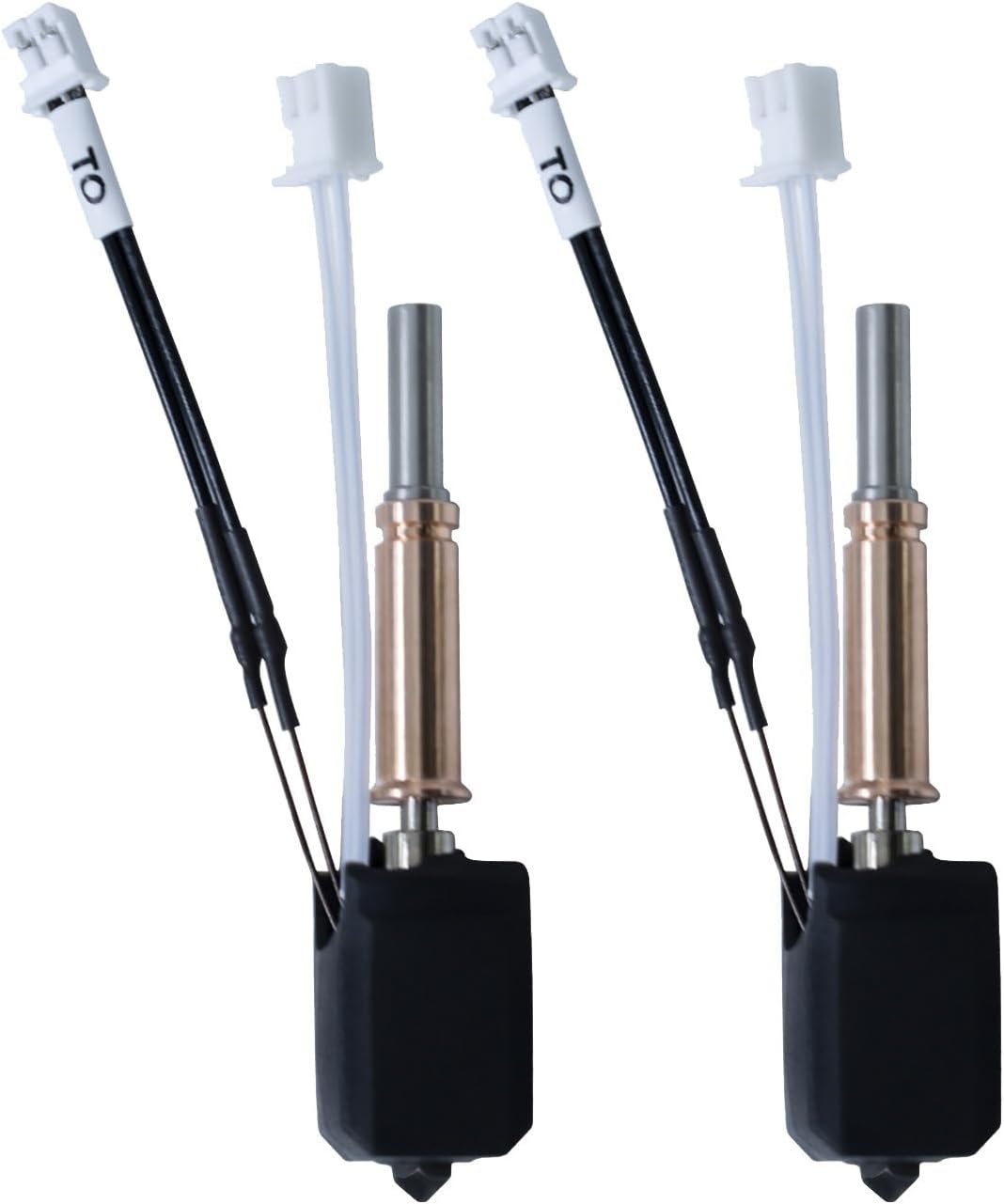 for Anycubic for Kobra 3 Hotend Upgrade Combo Hotend Nozzle Thermistor Throat Heater Block for K3 Spare Parts Accesories Hot End Outstanding(2pcs hotend)