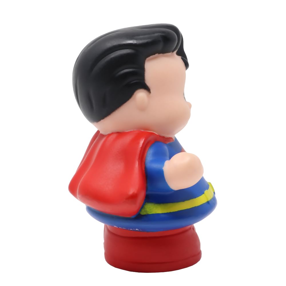 Fisher-Price Pieza de repuesto para coleccionables Little People Superheroes Super-Friends Playset W6157 - Figura de repuesto inspirada en Superman