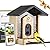 TT Nature Bird Feeder with Camera, Upgraded 1.5L Smart Birdhouse Al Identify for 10000 Plus Species, Auto Capture & Real-time Notifications, Ideal Gift for Bird Lovers (Iron Roof)