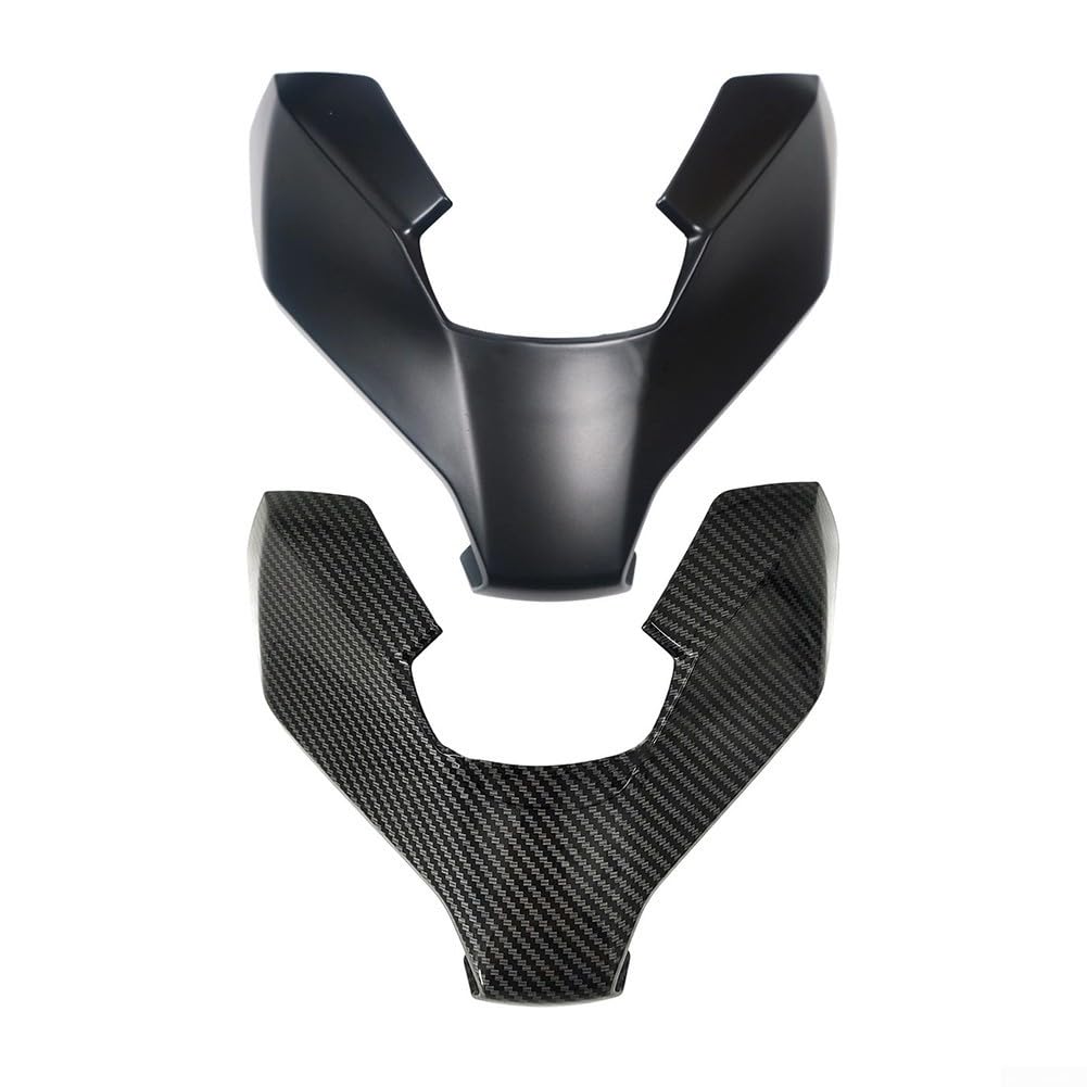Matte Schwarz Fairing Panel für 2025 Modell Direkttausch(Carbon fiber texture) | Hochwertiges ABS Material, carbon Optik, kratzfest, wetterbeständig, für 2025 Modelle