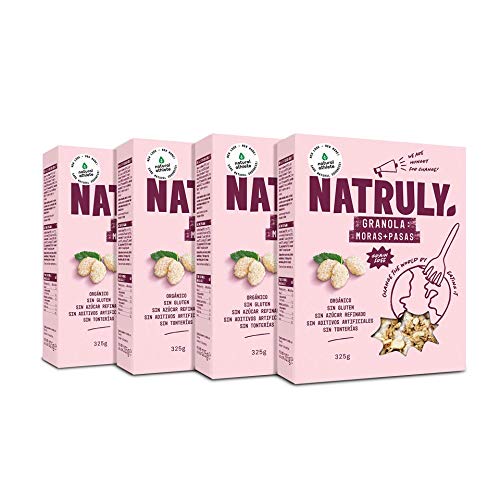 Granola Orgánica Moras &Amp; Pasas 325 Gr