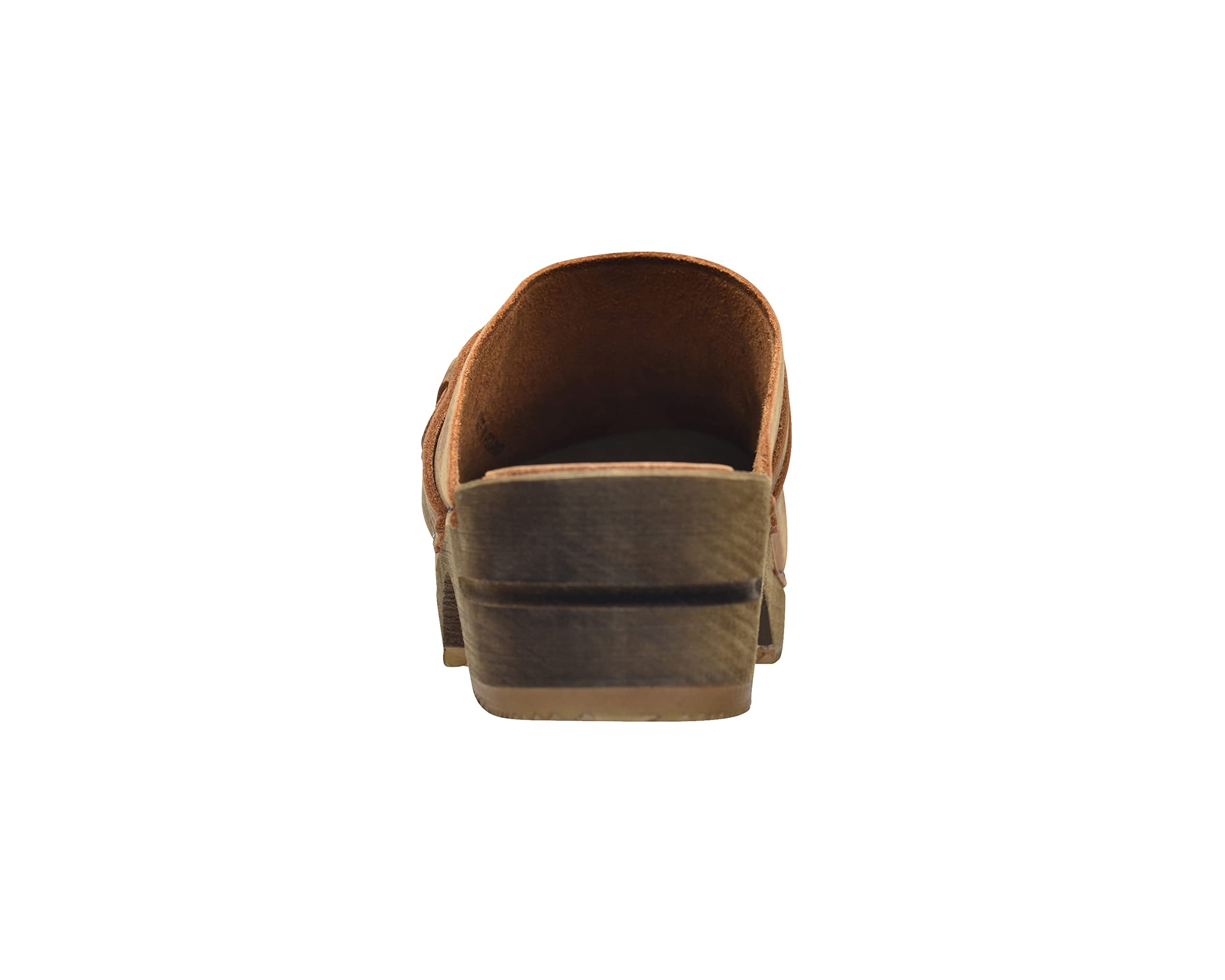 Sanita Ursana Mule Clog | Original Handmade Wooden Leather Clog for Women | Sustainable sole