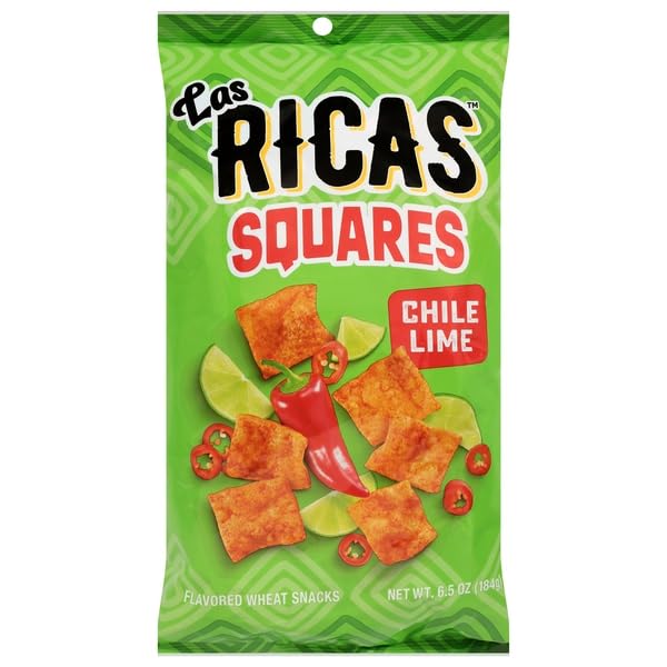 Las Ricas, Squares Chile Lime Snacks