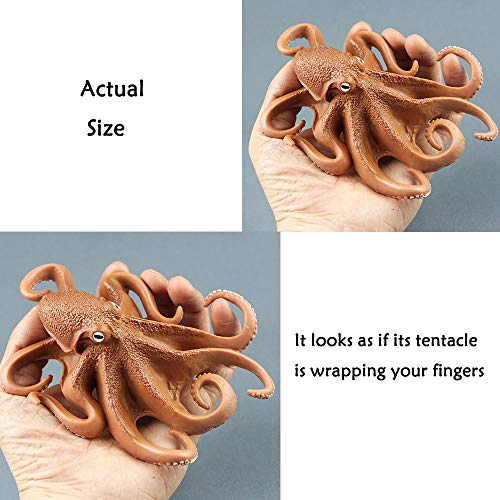 Image of Oncpcare Dutch Kraken Aquarium Decor, The Mysterious Legend Octopus Figure Aquarium Ornament Fish Tank Landscape Artificial Sea Life Replica Decoration Accessories