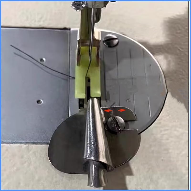 Miniatura 5 de 6 pies de dobladillo enrollado para coser, 0.157-0.315 pulgadas de ancho, dobladillo enrollado estrecho, kit de prensatelas para máquina de coser (6