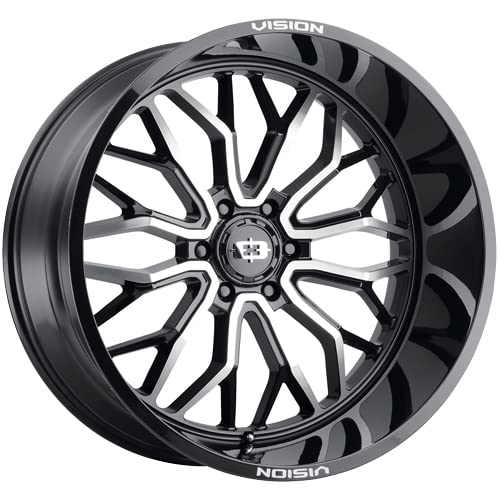 Amazon.com: Vision 402 RIOT Custom Wheel - 20x10, -25 Offset