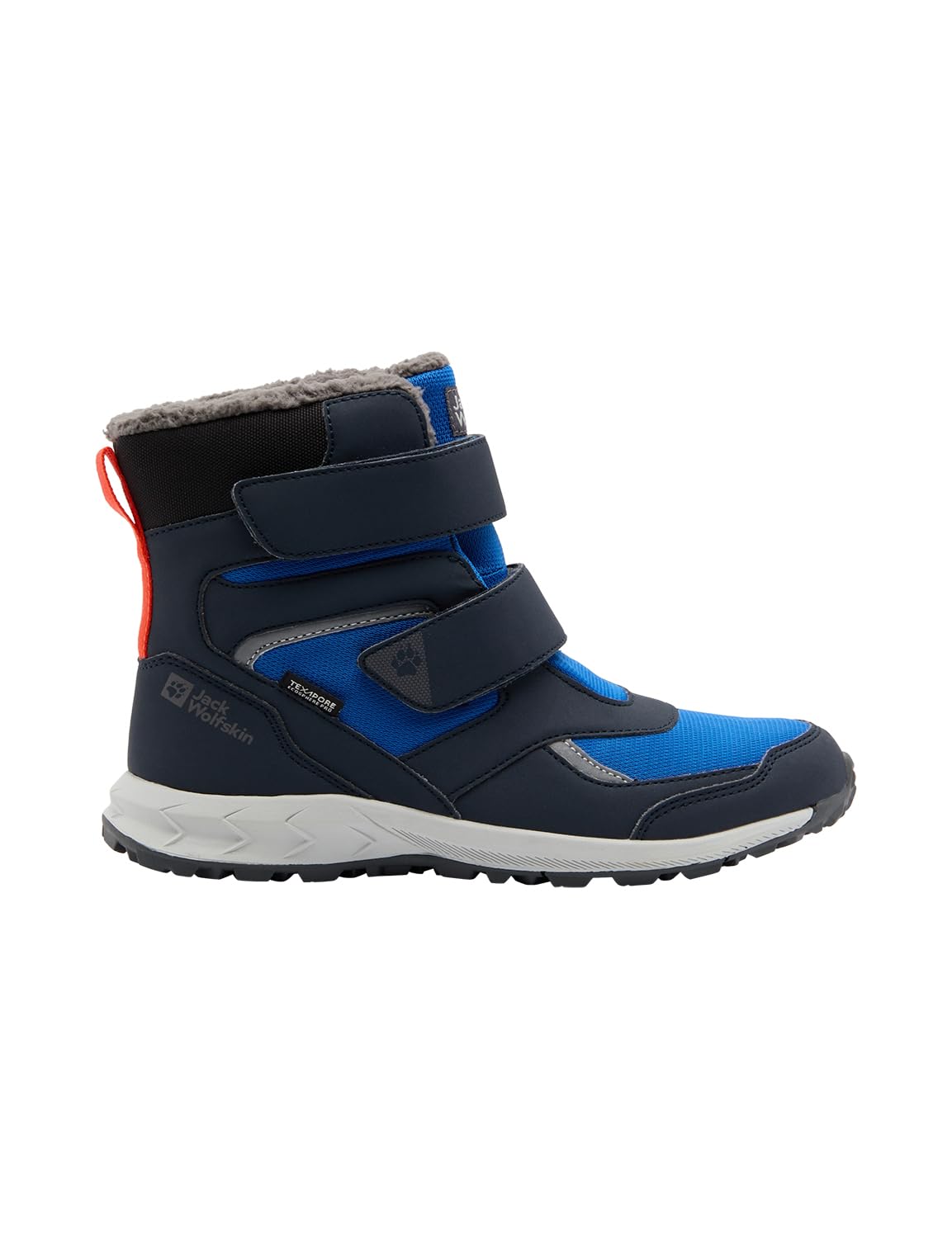 Jack Wolfskin Unisex Kid's Woodland Wt Texapore High Vc K Winter Boots, Crisp Cobalt, 8.5 UK Child
