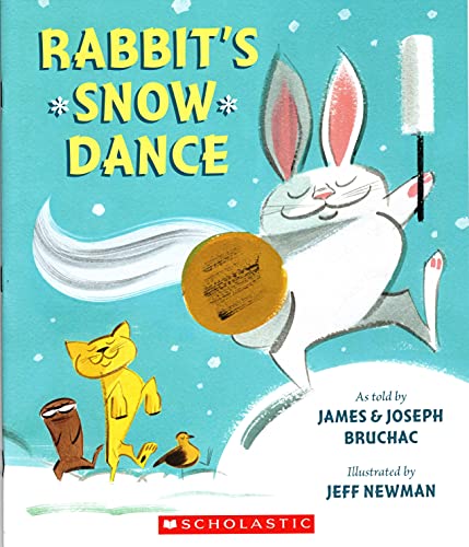 Rabbit's Snow Dance 0545706068 Book Cover