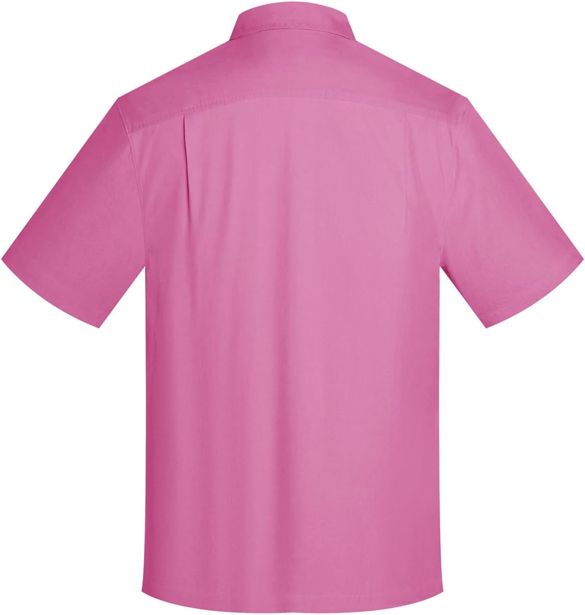 Men's Silk Hawaiian Short Sleeve Button Down Shirt Casual Tropical Holiday Beach Shirts - Image 4