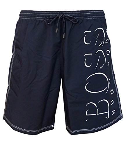 BOSS Hugo Herren Killifish Badeshorts,per Pack Blau (Navy 413),Medium