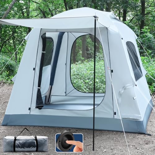 Quick Automatic Inflatable Camping Tent,Easy Set up Air Blow Up Tent