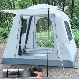 Quick Automatic Inflatable Camping Tent,Easy Set up Air Blow Up Tent