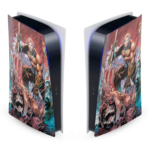 Autocollant PS5 Digital Aquaman protège et décore la plaque frontale